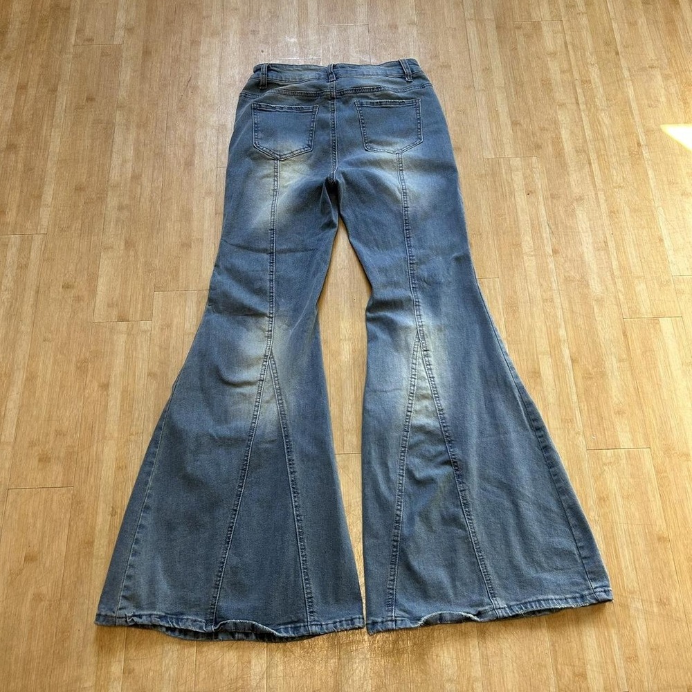 Women's Blue and Navy Jeans